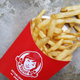Package of Wendy's new french fries